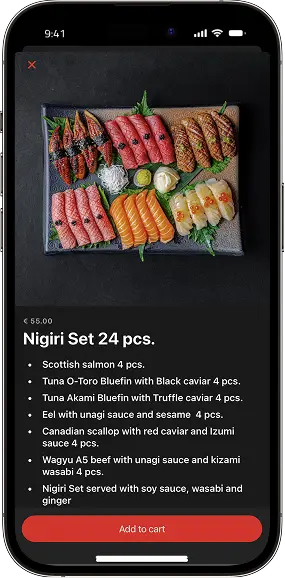 Steaks Delivery Latvia App - screenshot 1