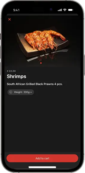 Steaks Delivery Latvia App - screenshot 2