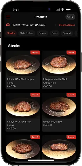 Steaks Delivery Latvia - screenshot 2